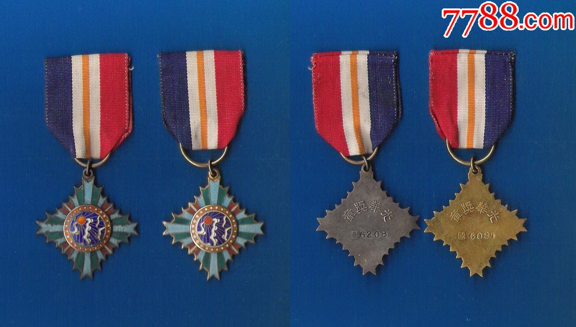 [珍藏世界]徽章-光华奖章1对