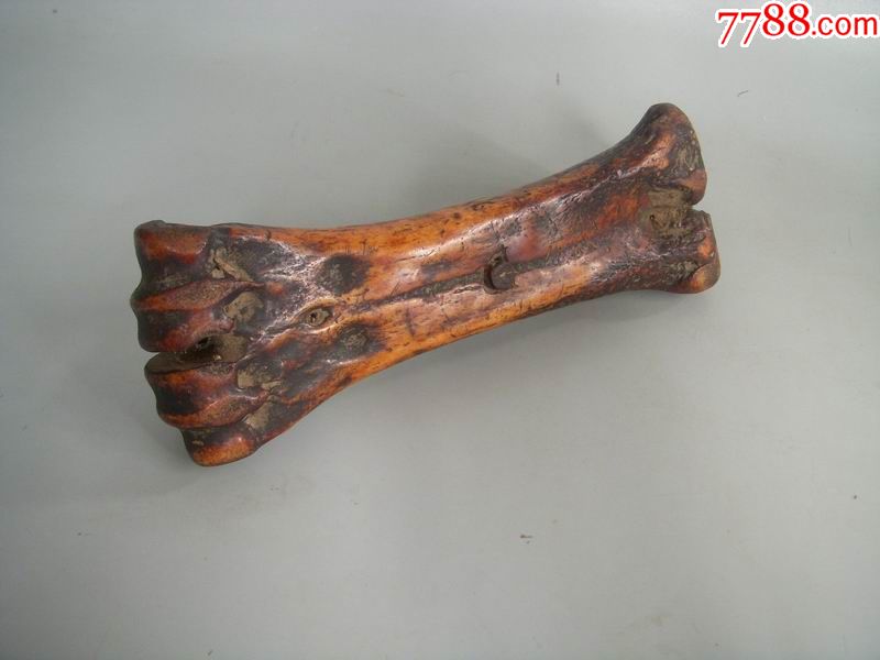 老骨器包浆红润民国