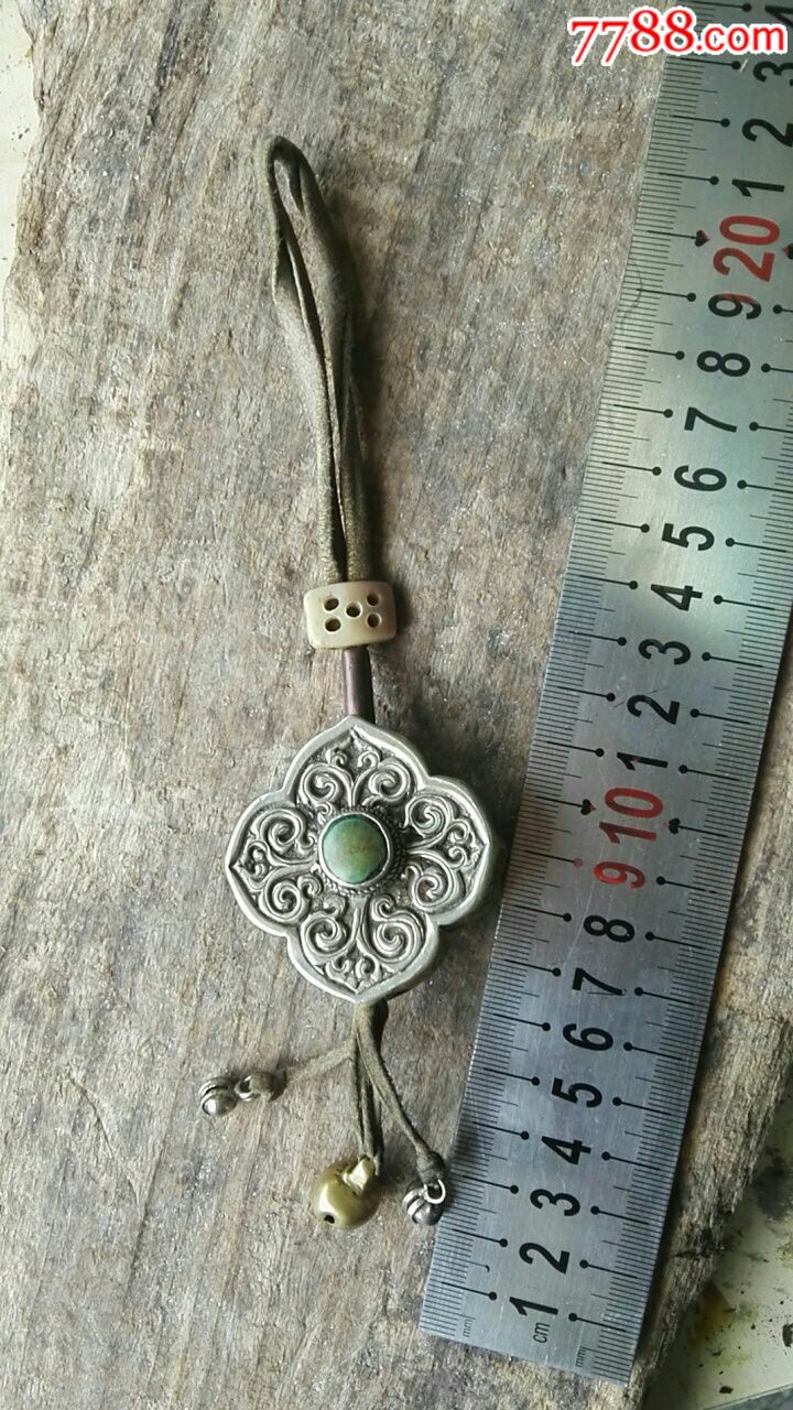 馆藏级针线盒银西藏贵族