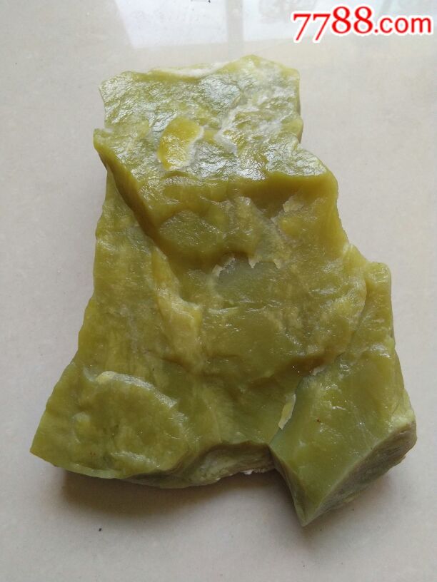 和田黄玉黄口料原石