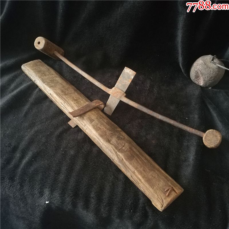 古代走街串巷磨刀磨剪子工具老民俗展品杂项