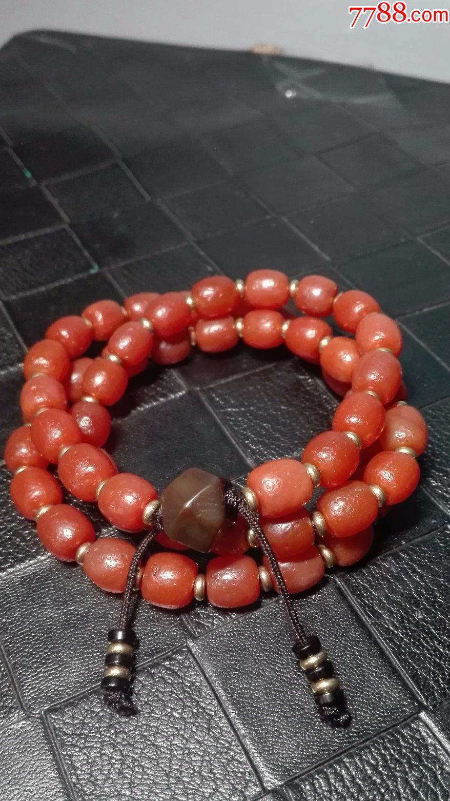 老玛瑙珠串