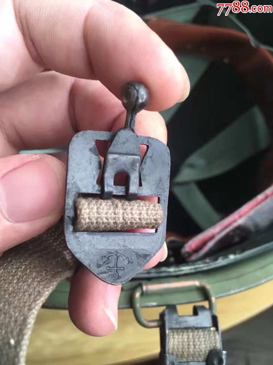 越战美国海军m1钢盔