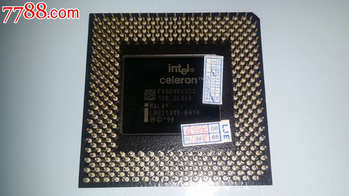 古董老cpu,intel,celeron,cpu收藏极品