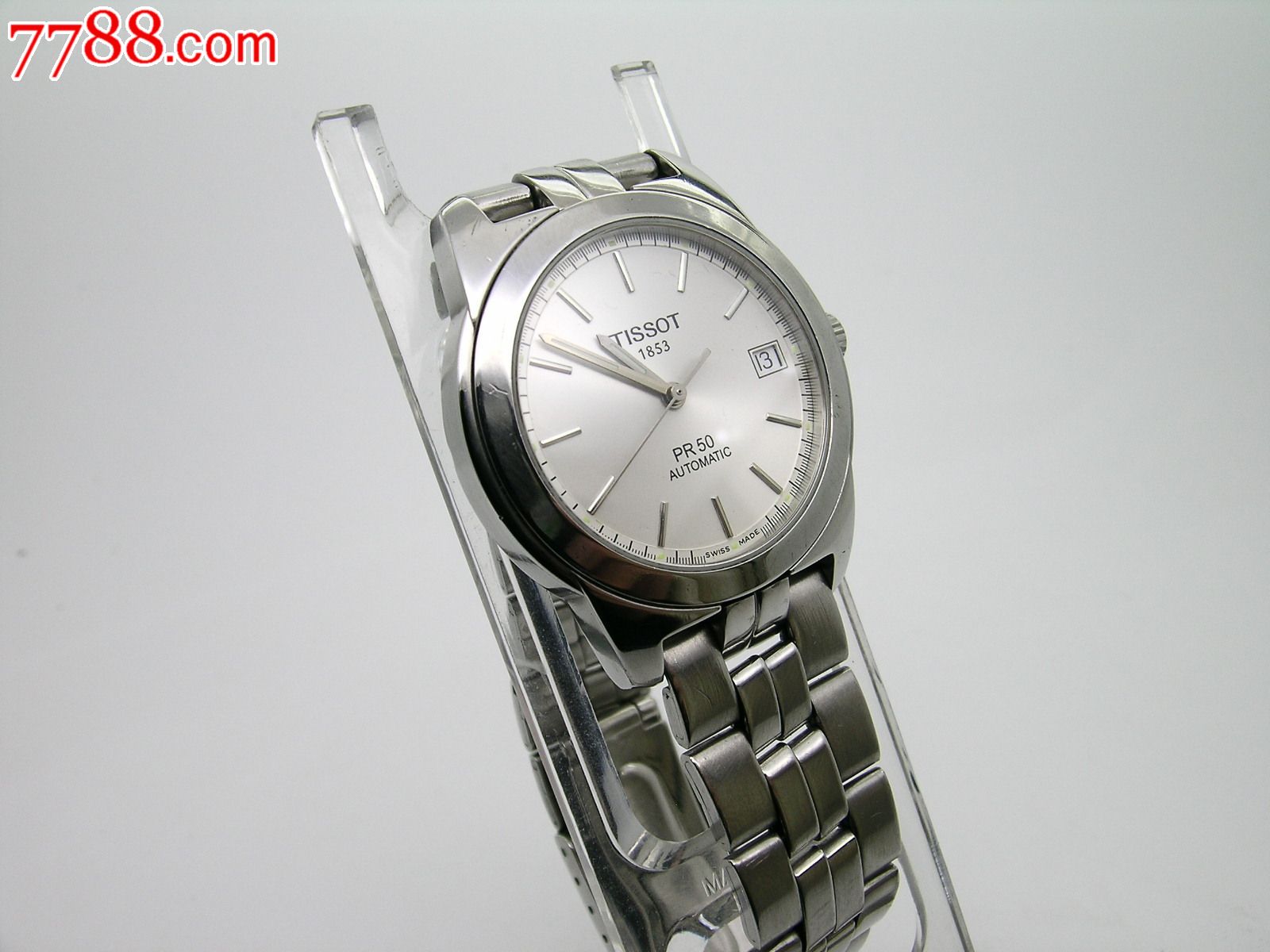 二手名表原装正品天梭pr50自动机械表2824芯1091