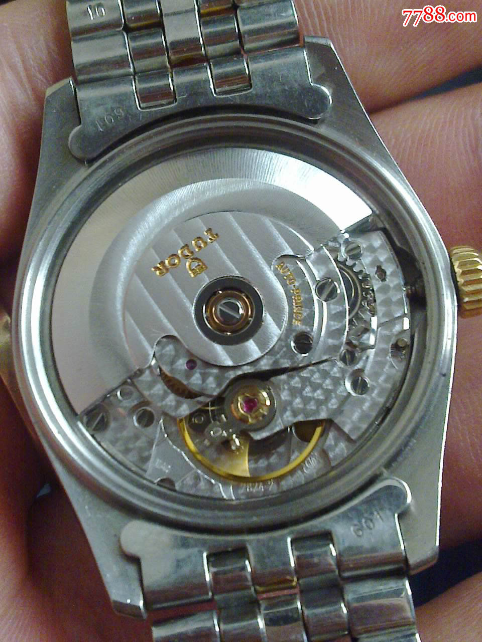 美品,帝舵自动男表,机芯2824-2可停秒