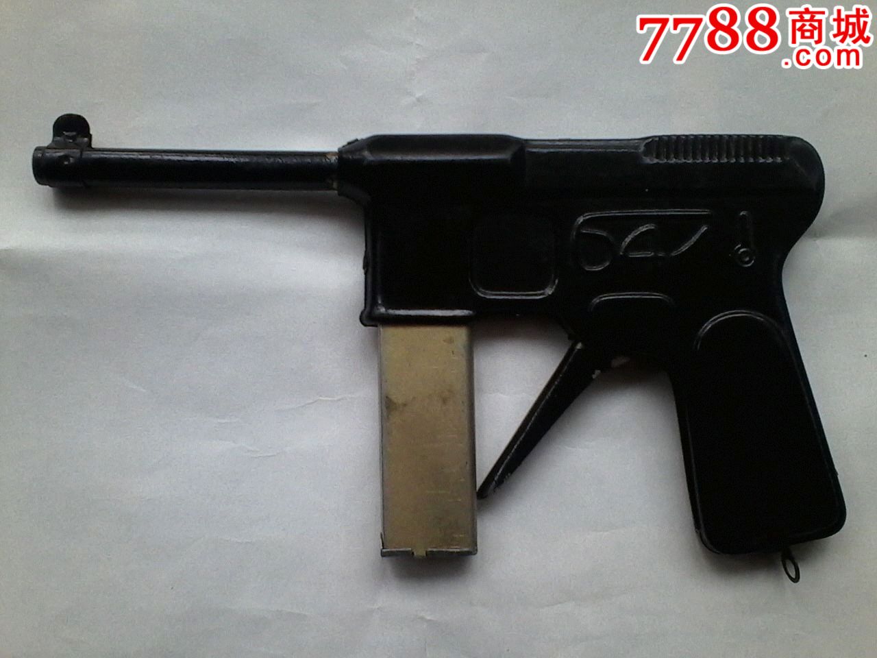 老枪一把,功能正常,没弹.