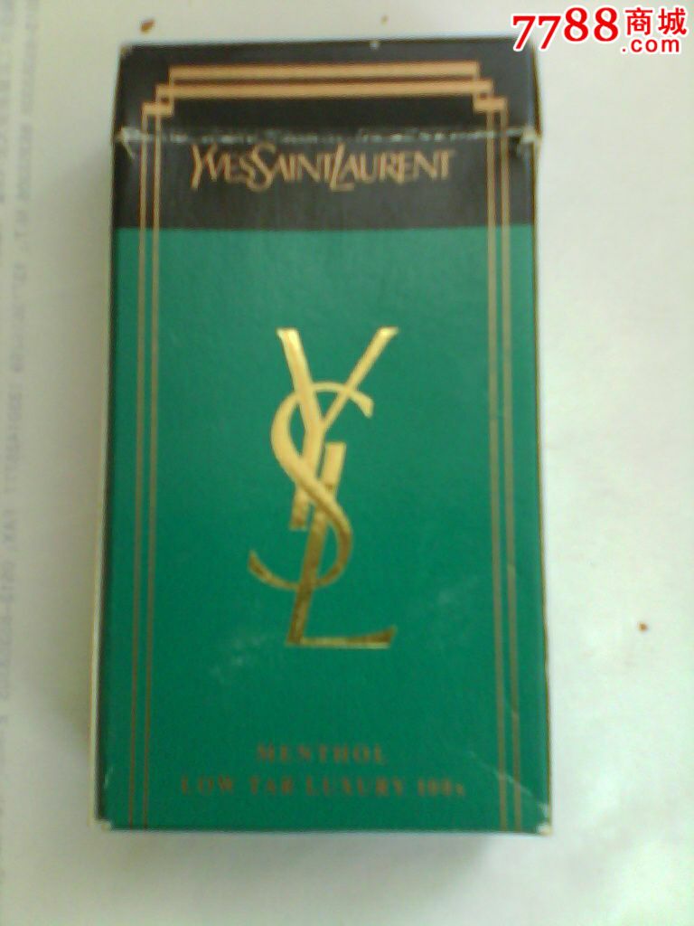 ysl(圣罗兰)100s:由中国烟草总公司专卖——3d标——美国生产