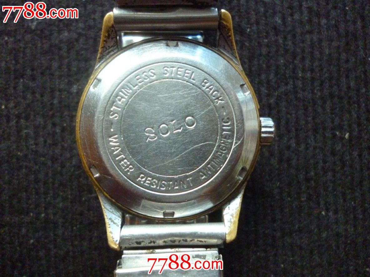 真正的老古董(年代法国名表【solo】-【沙乐】男士腕表一块!