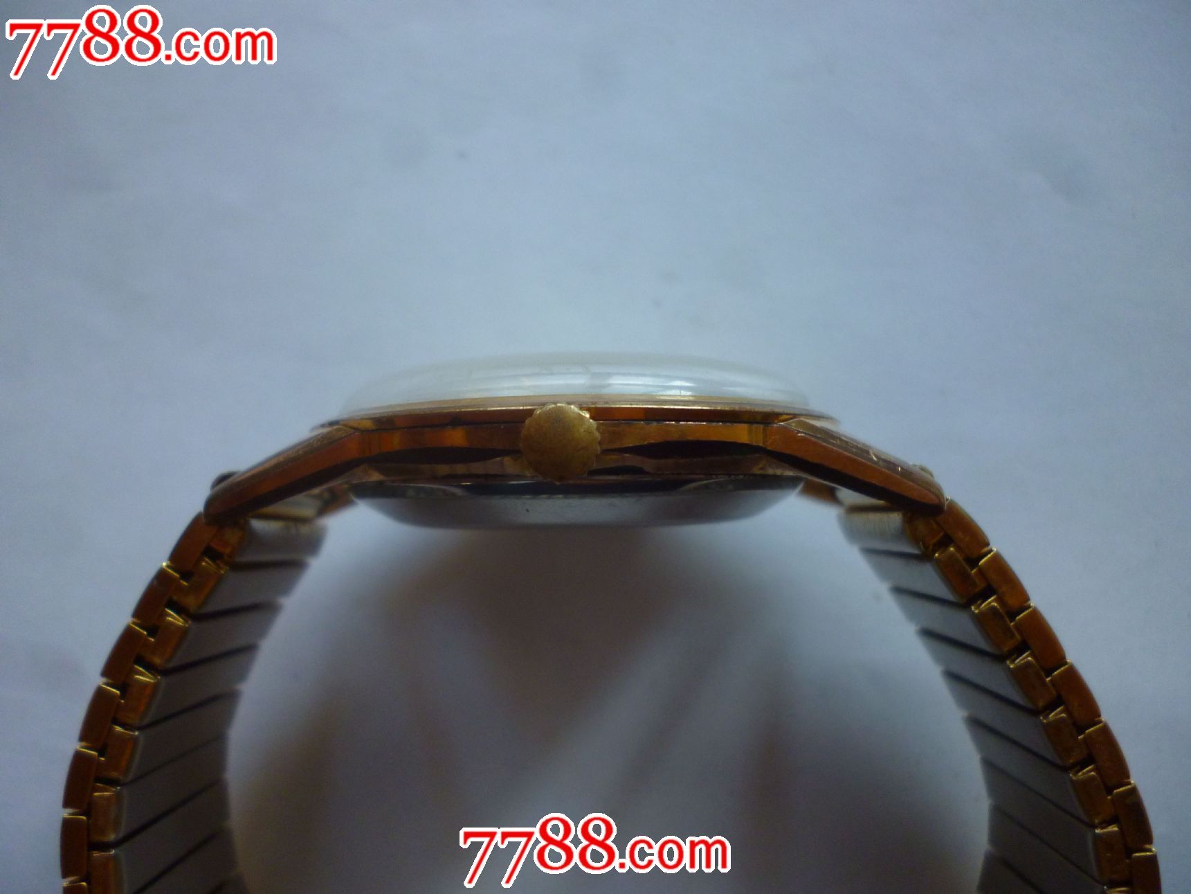 60年代日本制造包金33钻全自动日历【理光】男士古董老表一块!