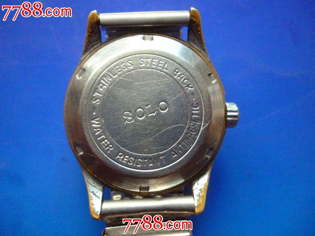 真正的老古董(年代法国名表【solo】-【沙乐】男士腕表一块!