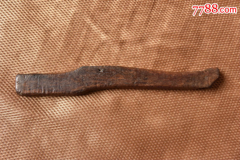 老黄花梨锯拐把【车珠很棒】