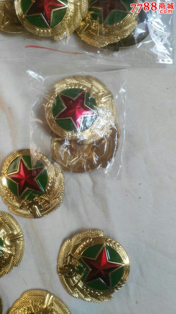 处理87人武帽徽〈10枚起售〉