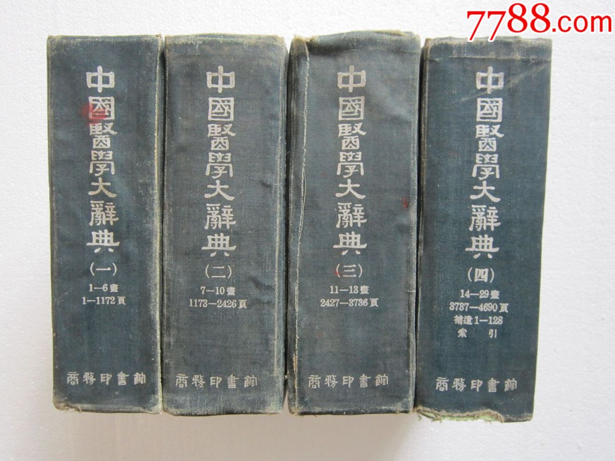 中国医学大辞典(1-4册)全