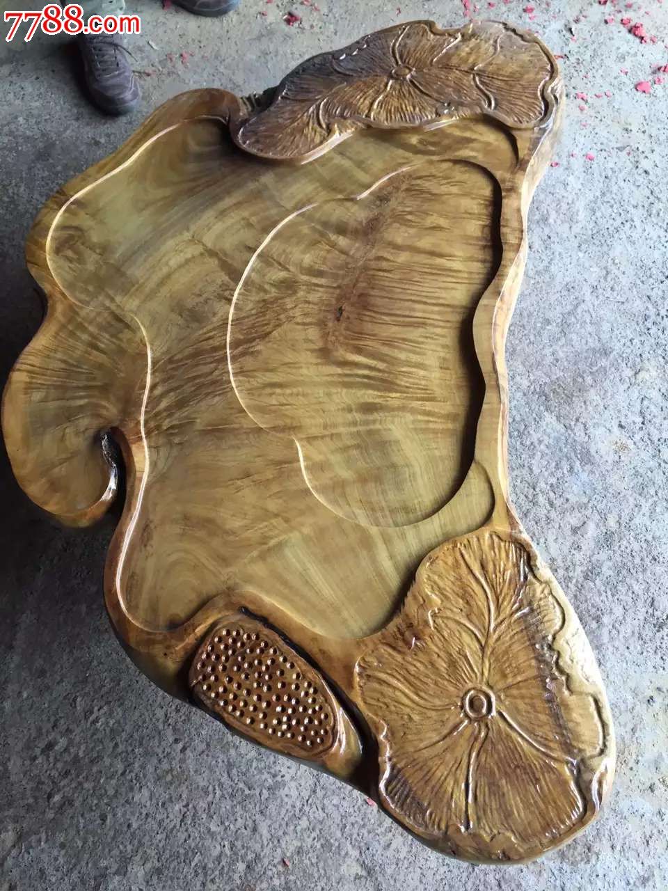 极品金丝楠大茶盘刚上