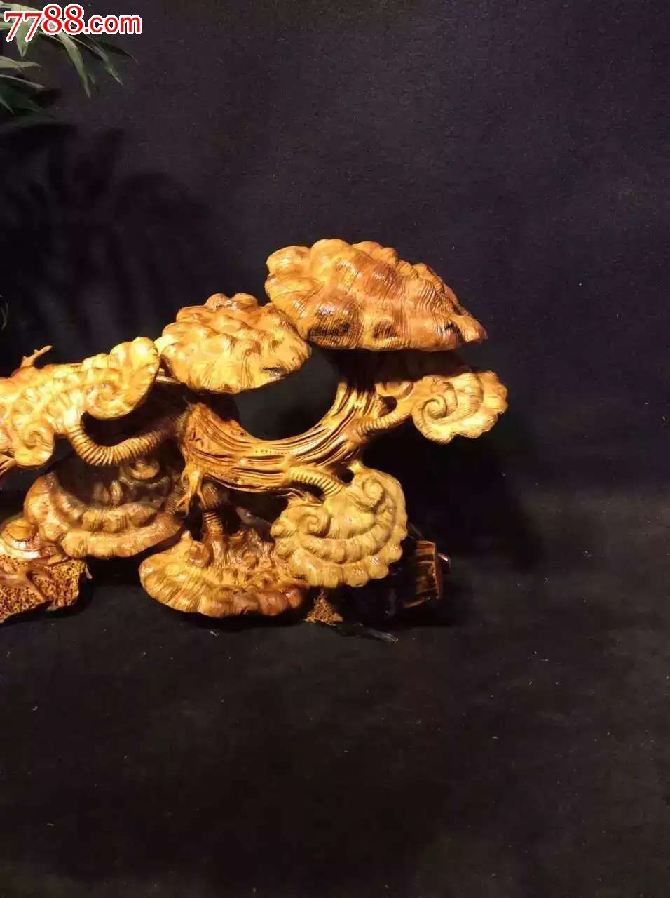 品名灵芝材质崖柏规格-议价-se36996424-根雕-零售-7788收藏__中国