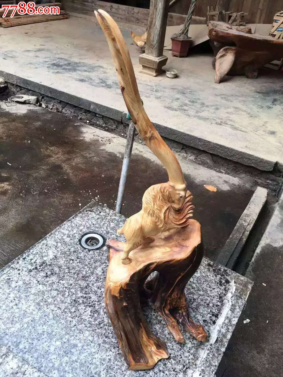 精品太行崖柏领头羊油-议价-se37005880-根雕-零售-7788收藏__中国