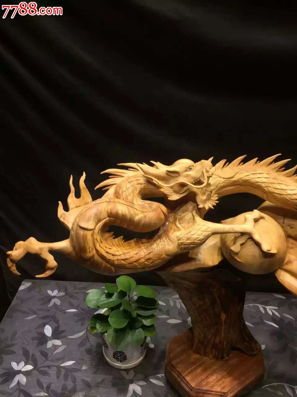 材质崖柏品名飞龙在天