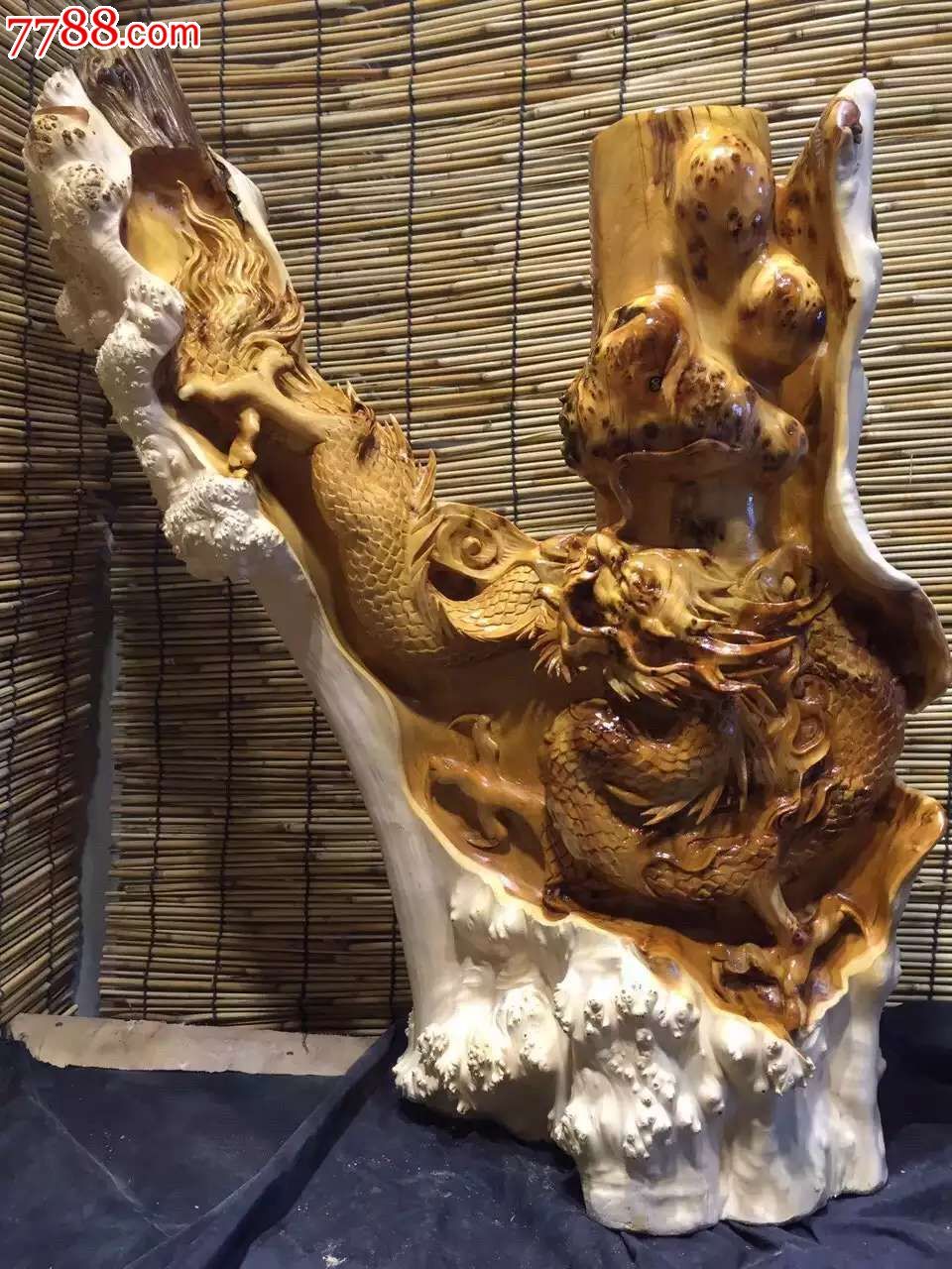 太行崖柏半成化榴单龙