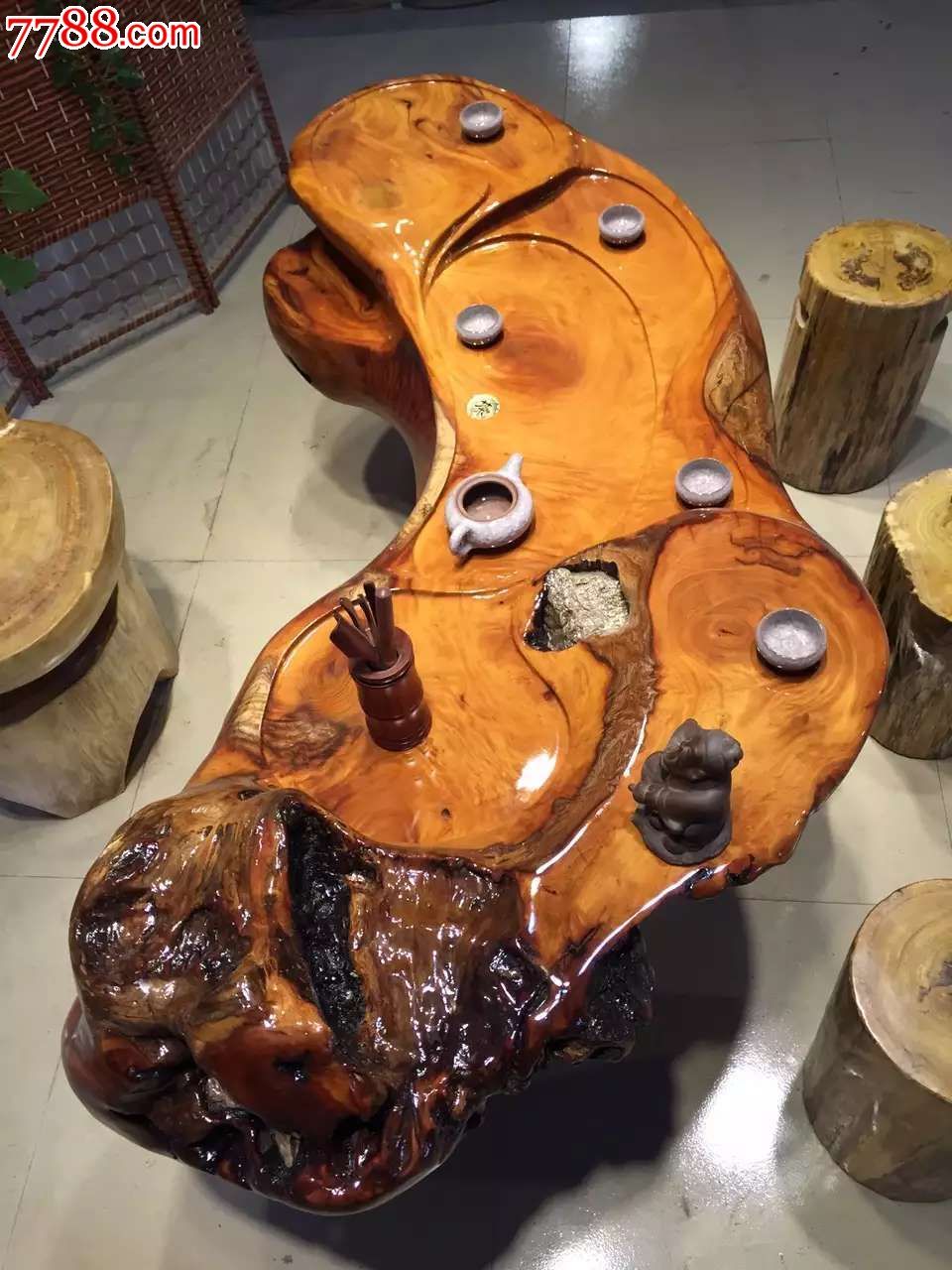 极品红花梨茶几