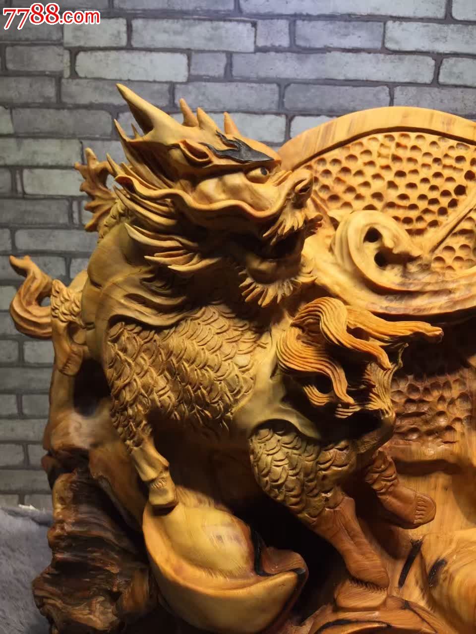 麒麟献宝材质秦岭