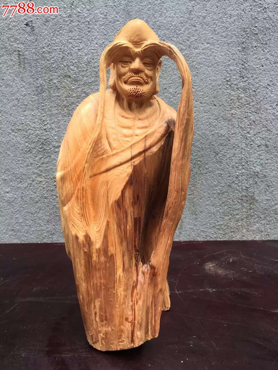 长眉大仙摆件_木佛像/人像_第1张_7788核雕