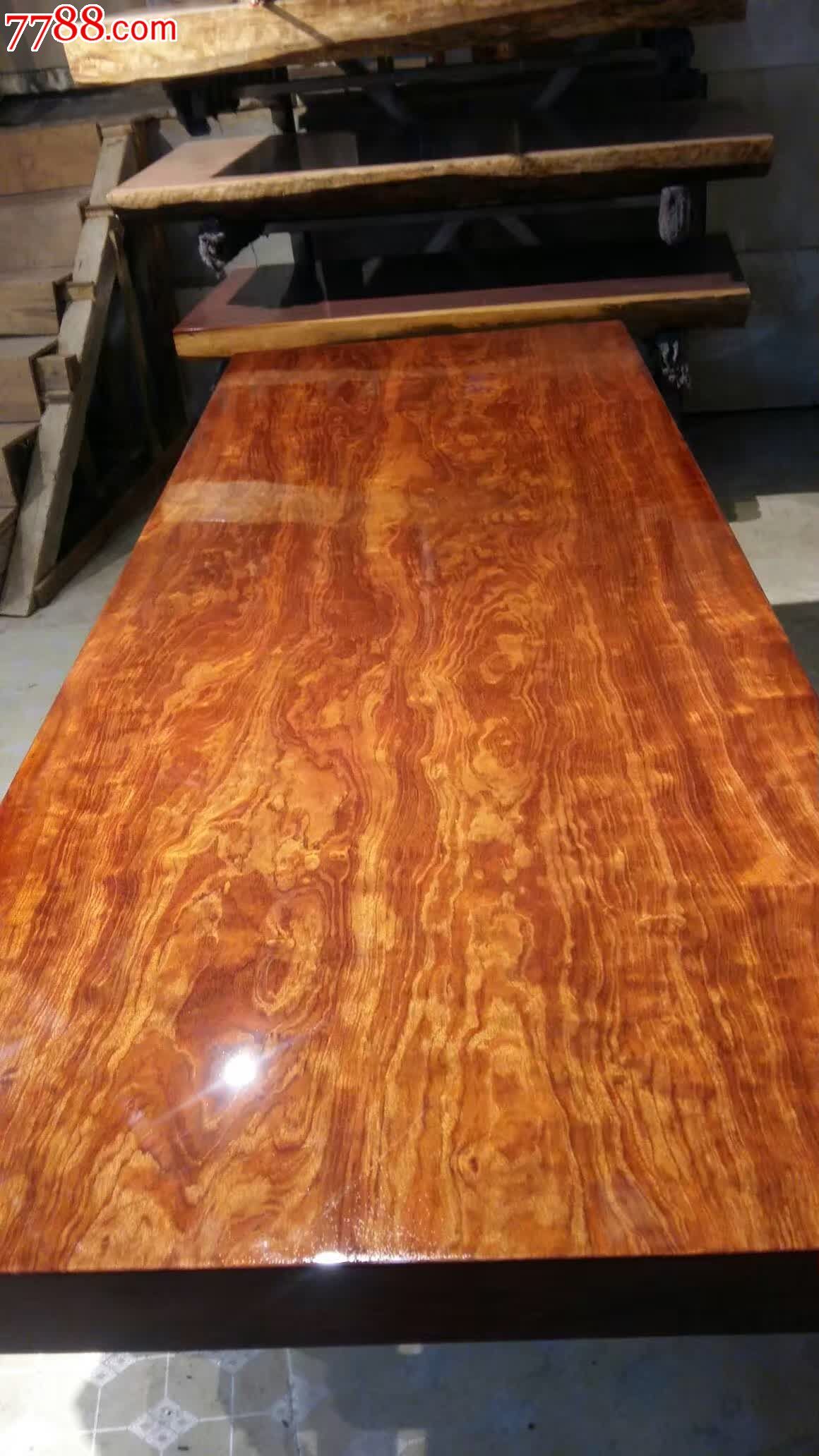 新品巴花211x82x10-议价-se37881388-实木大板-零售