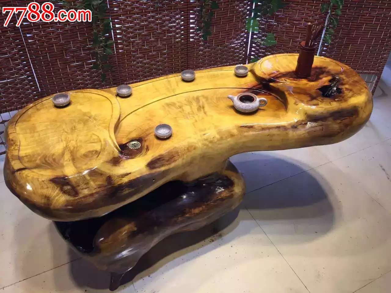 精品黄桑木茶台简单实