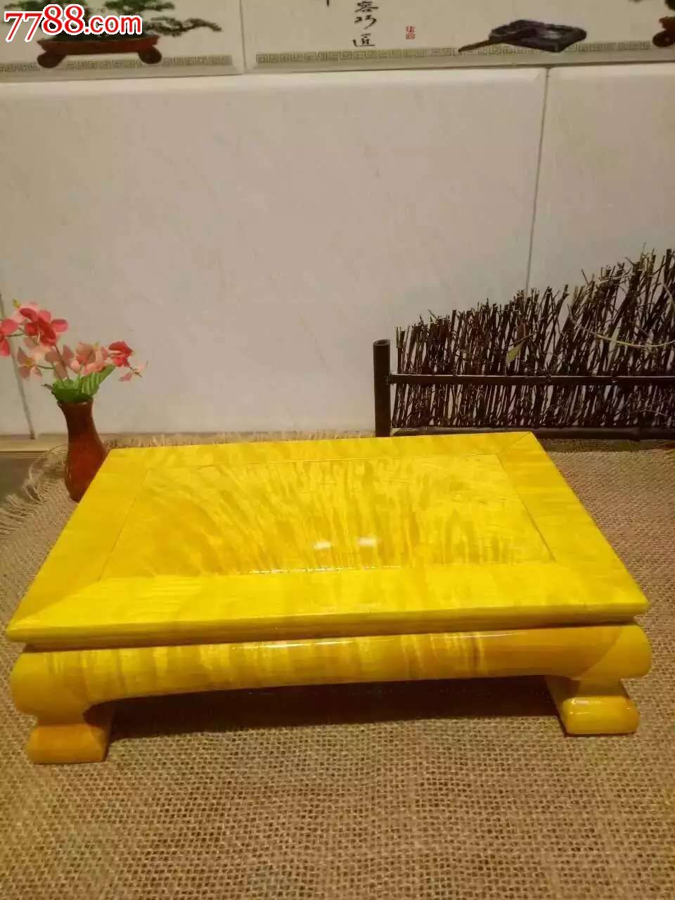 新品到色金丝楠木迷你