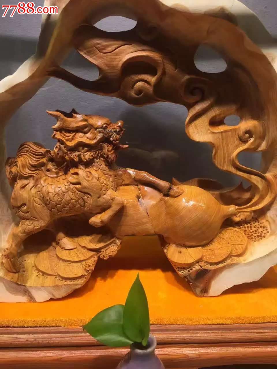 麒麟献宝寓意招财进宝