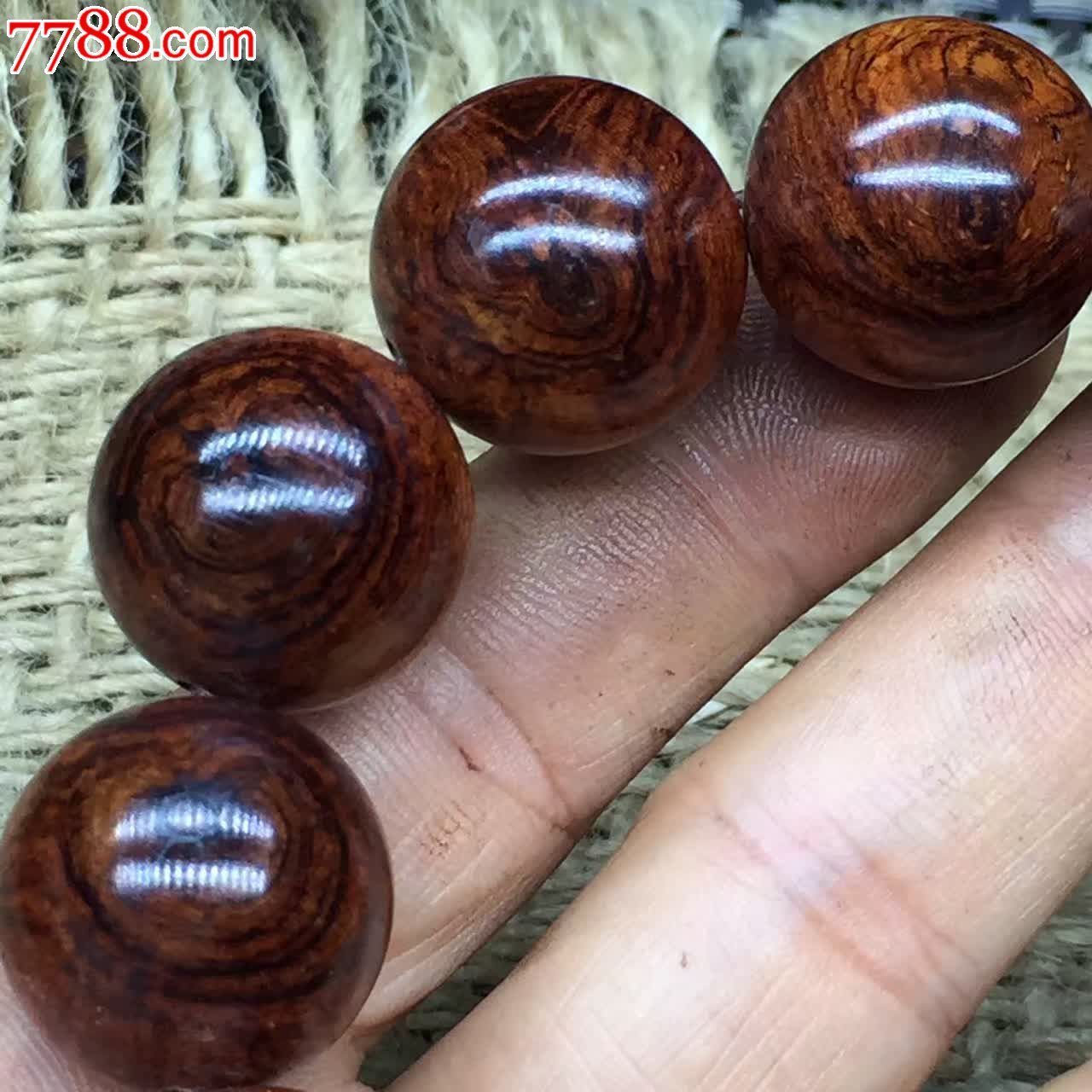 老挝花梨蜘蛛纹