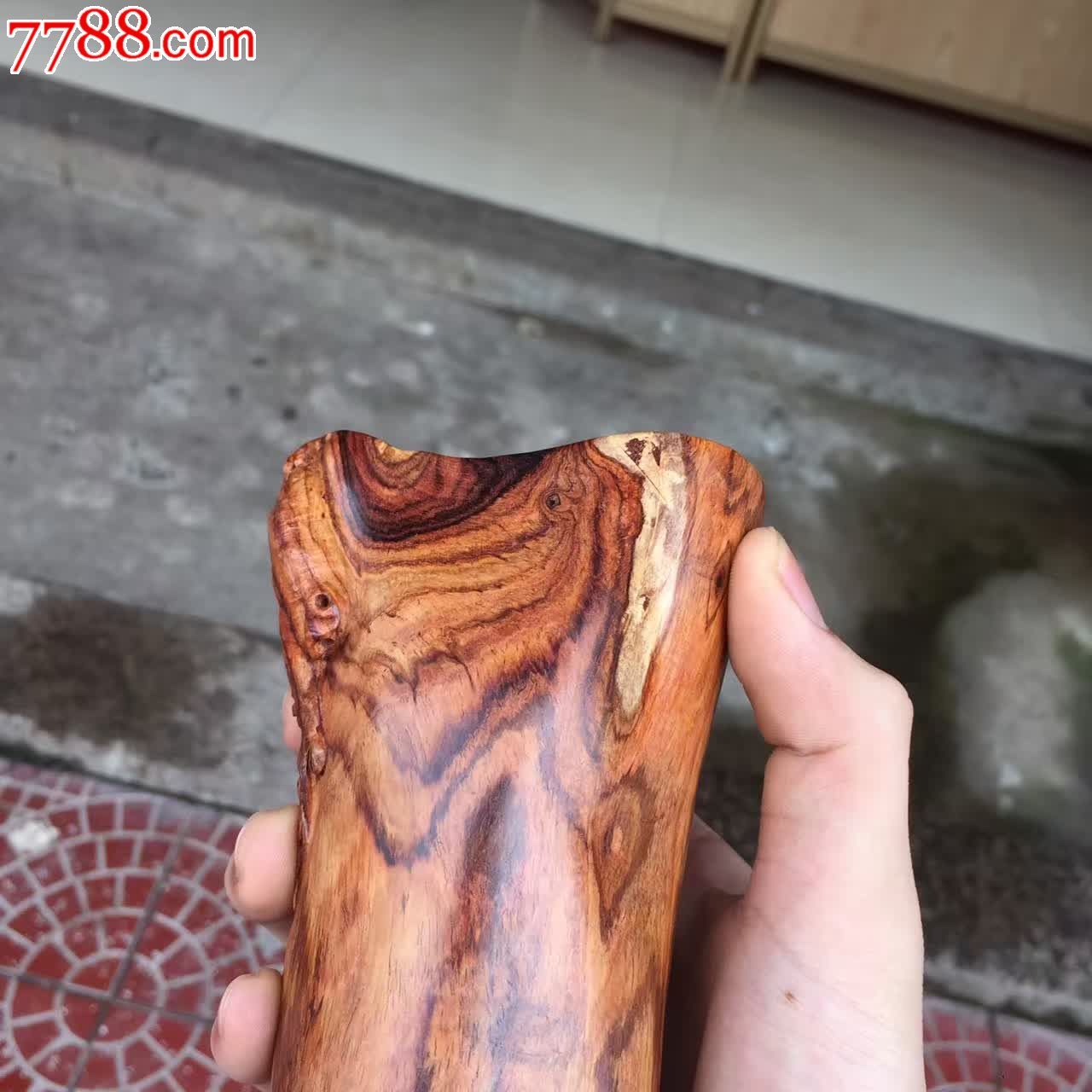 海南老糠梨随形笔筒私