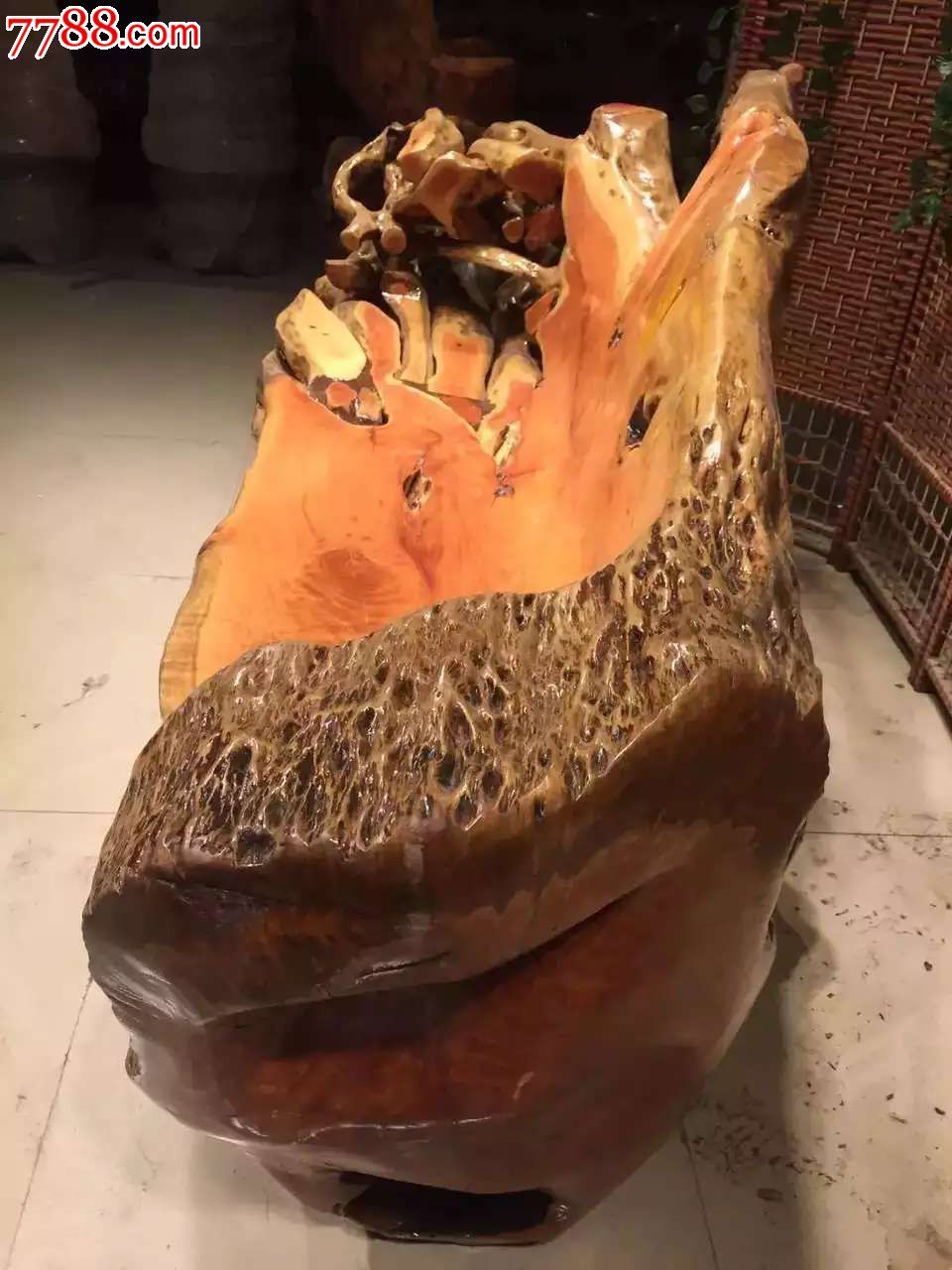 极品红楝木沙发靠背椅