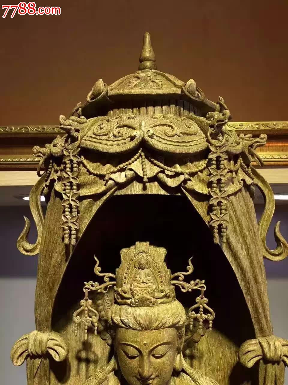 宝盖观音重量公简述纯-议价-se38606633-木佛像/人像-零售-7788收藏