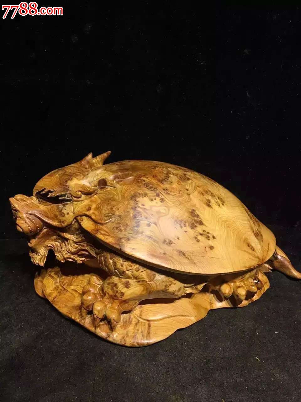 崖柏榴龙龟净重58香