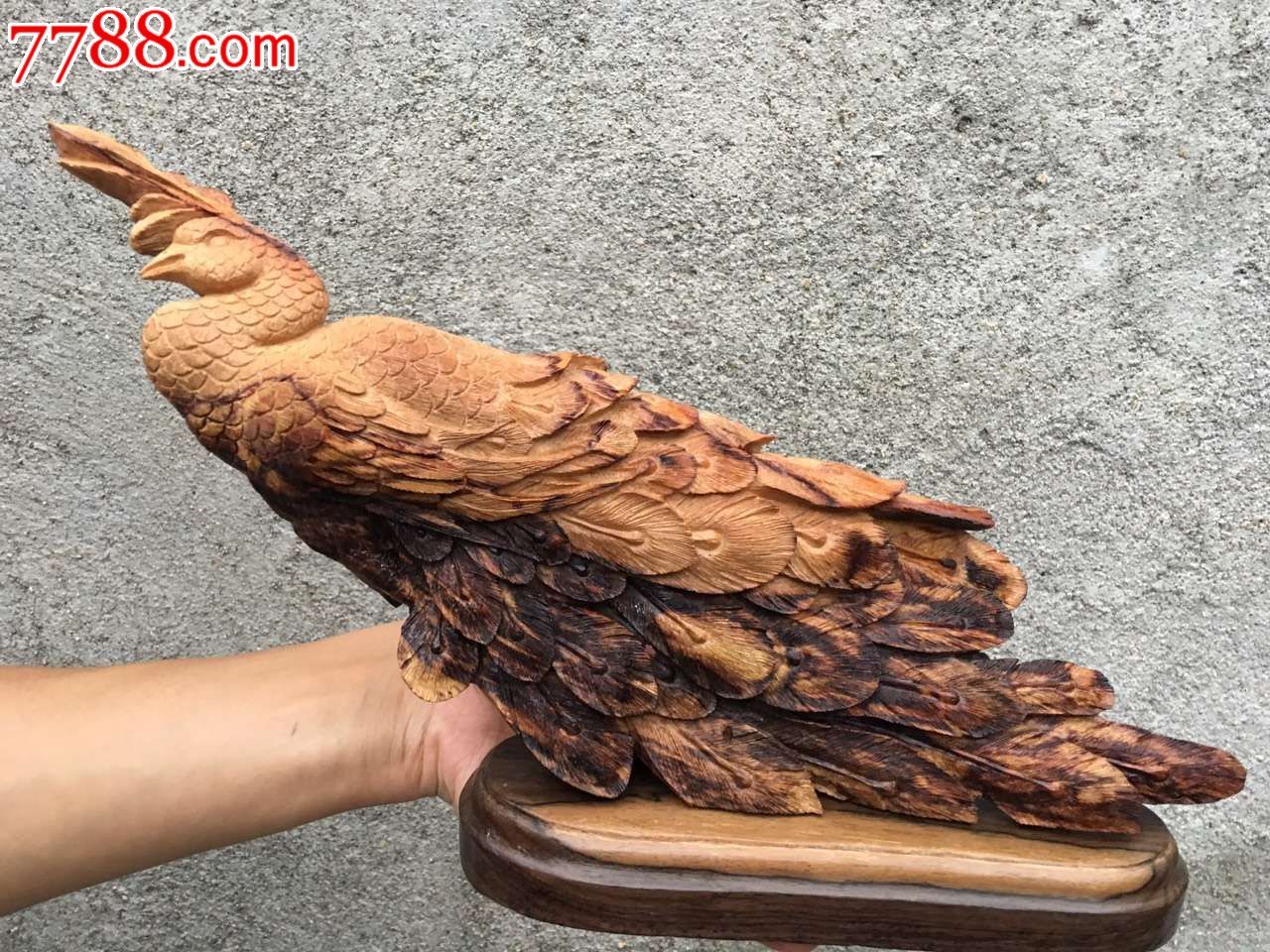 越南黄花梨孔雀净重