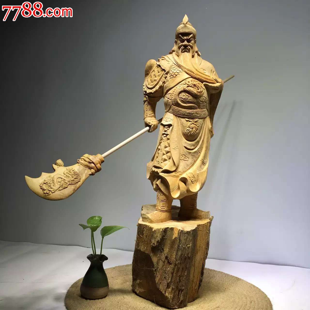 横刀关公招财辟邪镇宅