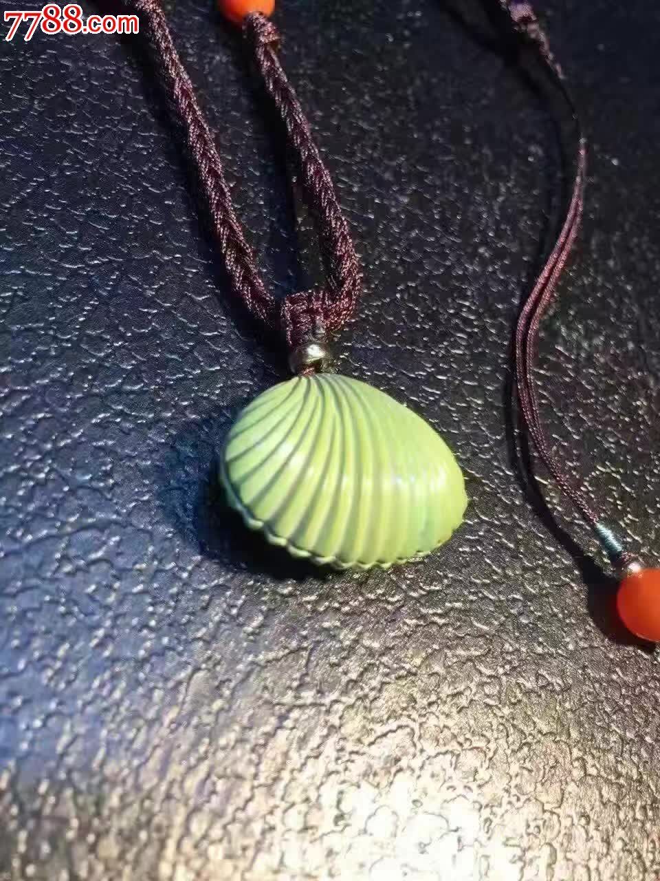 原矿秦鼓料子精雕贝壳,其他根雕/木雕,其他根雕/木雕,其他木质,年代