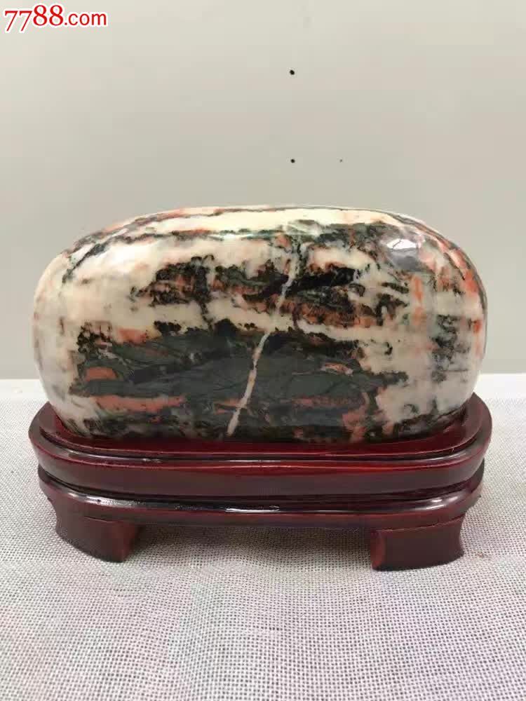 精品七彩石厘米重52