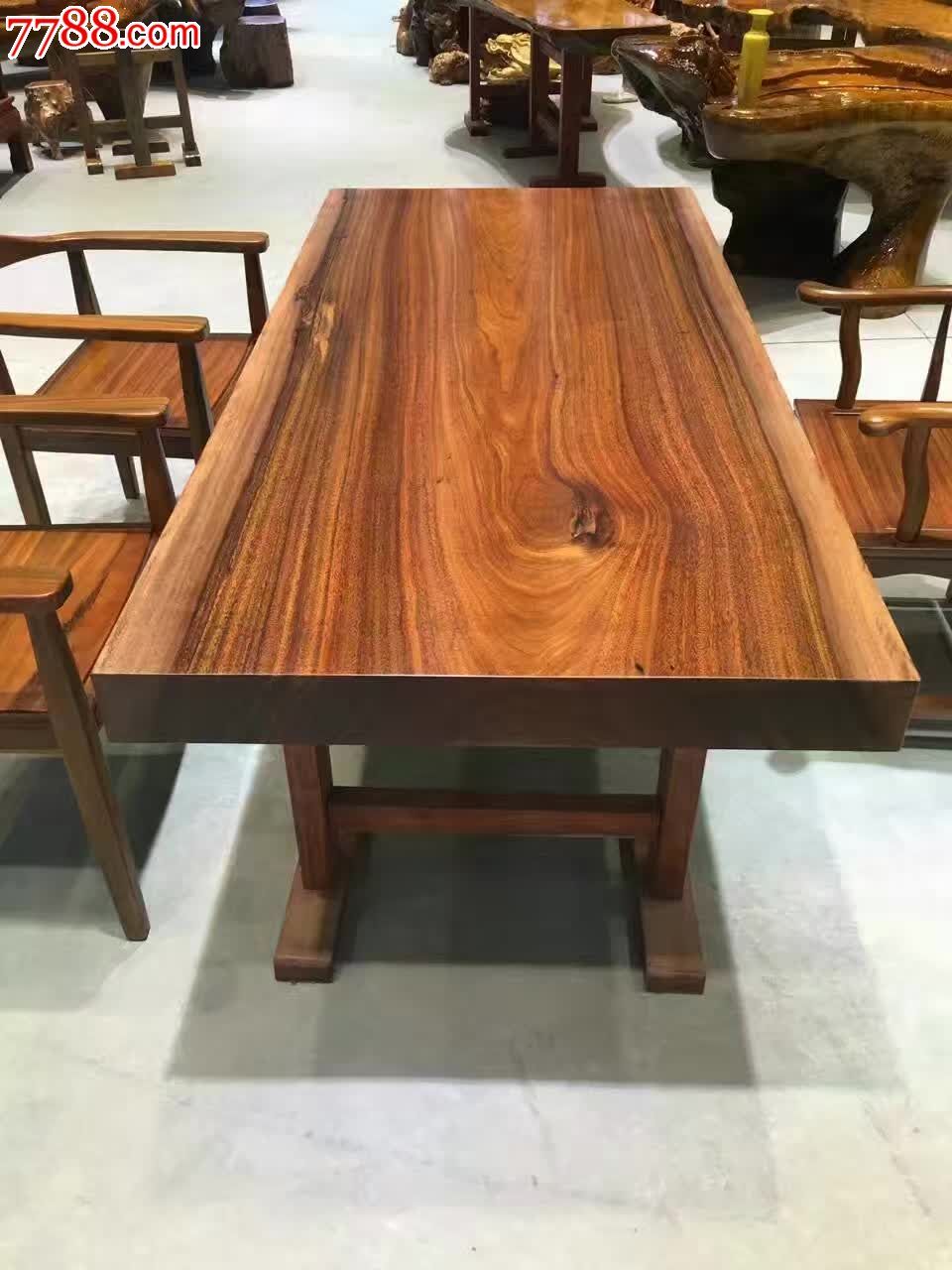 非洲花梨大板茶桌