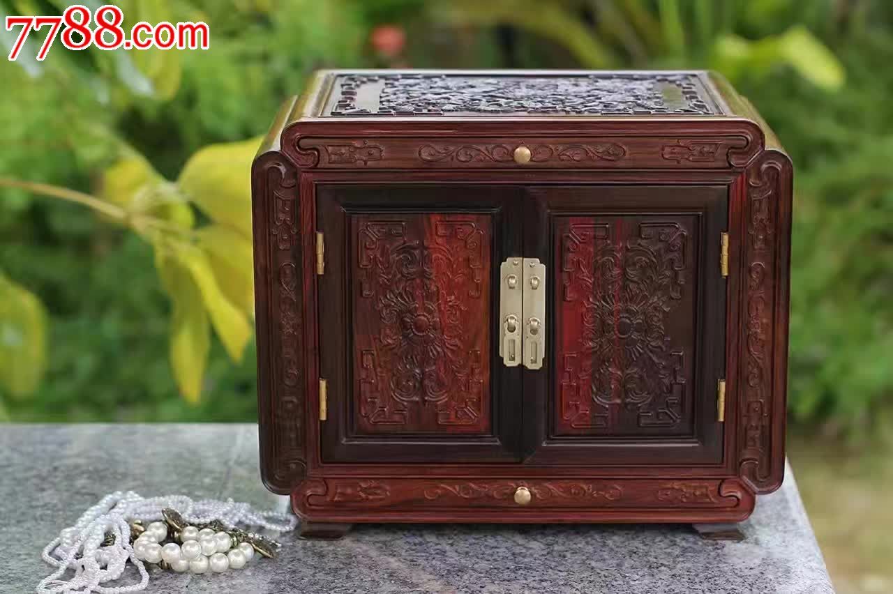 红木百宝箱新款大号两