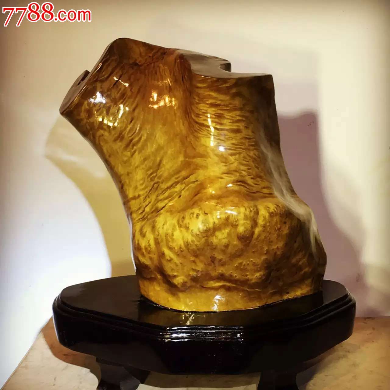 小叶桢楠天然小摆件留