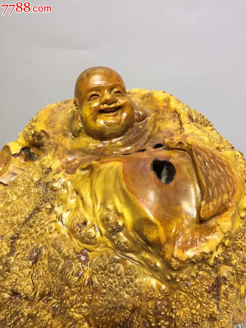 黄龙木满瘤疤福在眼前,其他根雕/木雕_第2张_七七八八根雕收藏