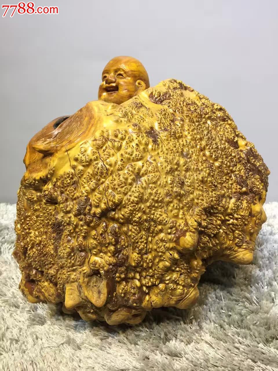 黄龙木满瘤疤福在眼前,其他根雕/木雕_第4张_七七八八根雕收藏