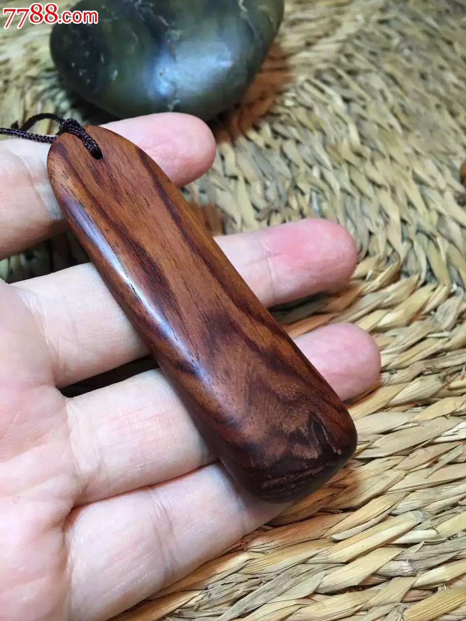 海黄随形牌纹理很美两