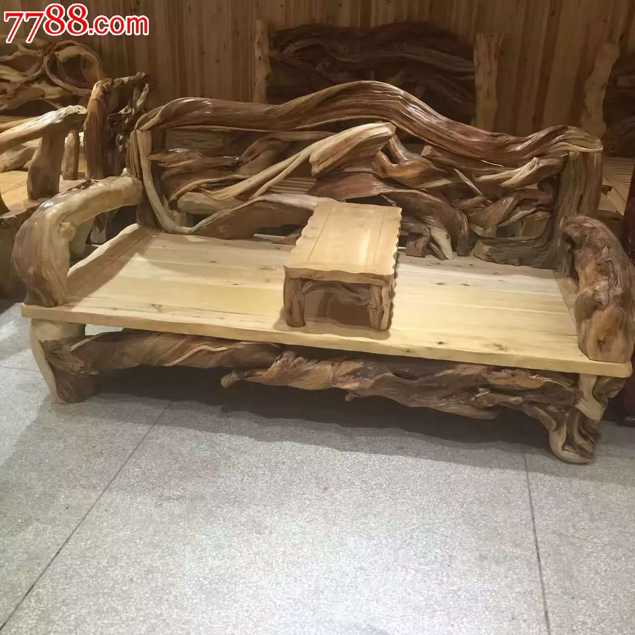 典藏崖柏崖柏罗汉床独