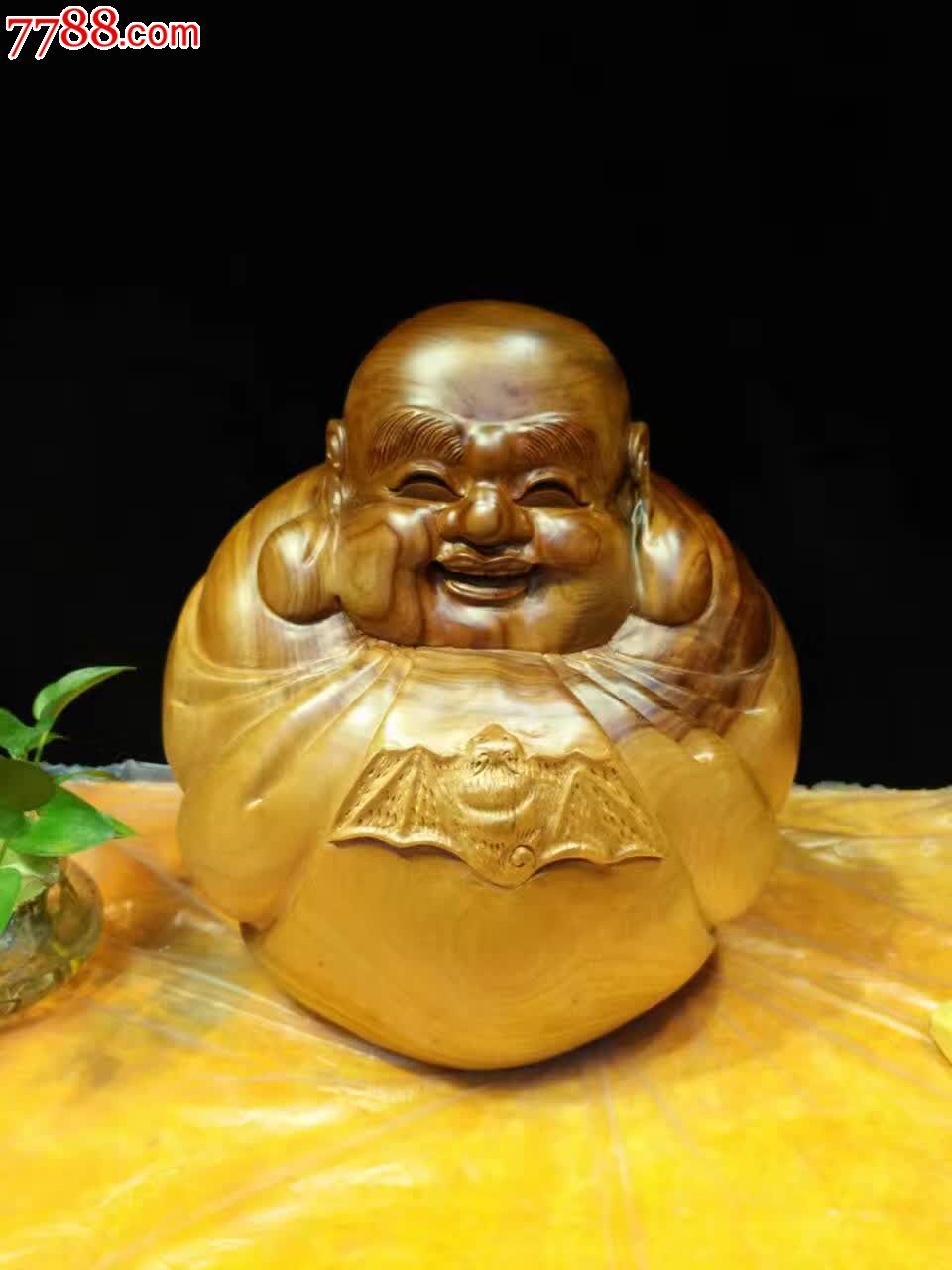 香樟木福在眼前注作品-价格:0元-se44993254-其他根雕/木雕-零售-7788
