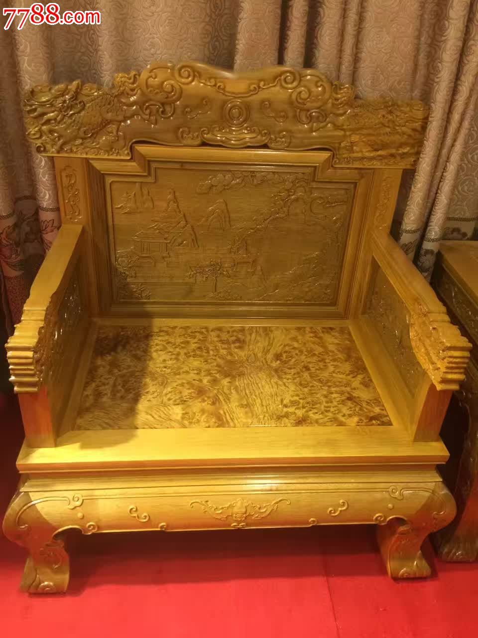 宝座三件套-价格:0元-se45872739-其他木艺家具-零售-7788收藏__中国