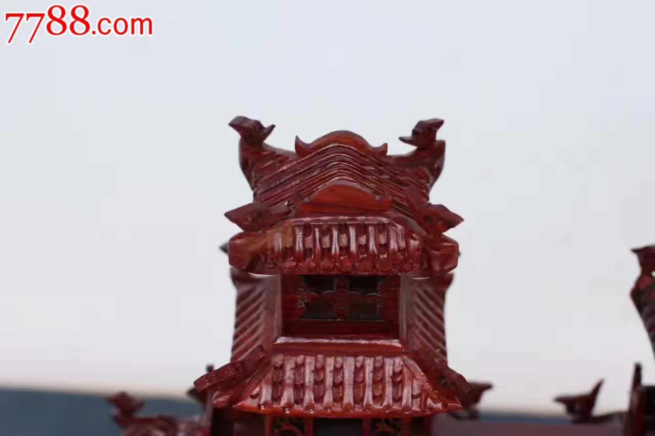 红檀龙船材料红檀小产