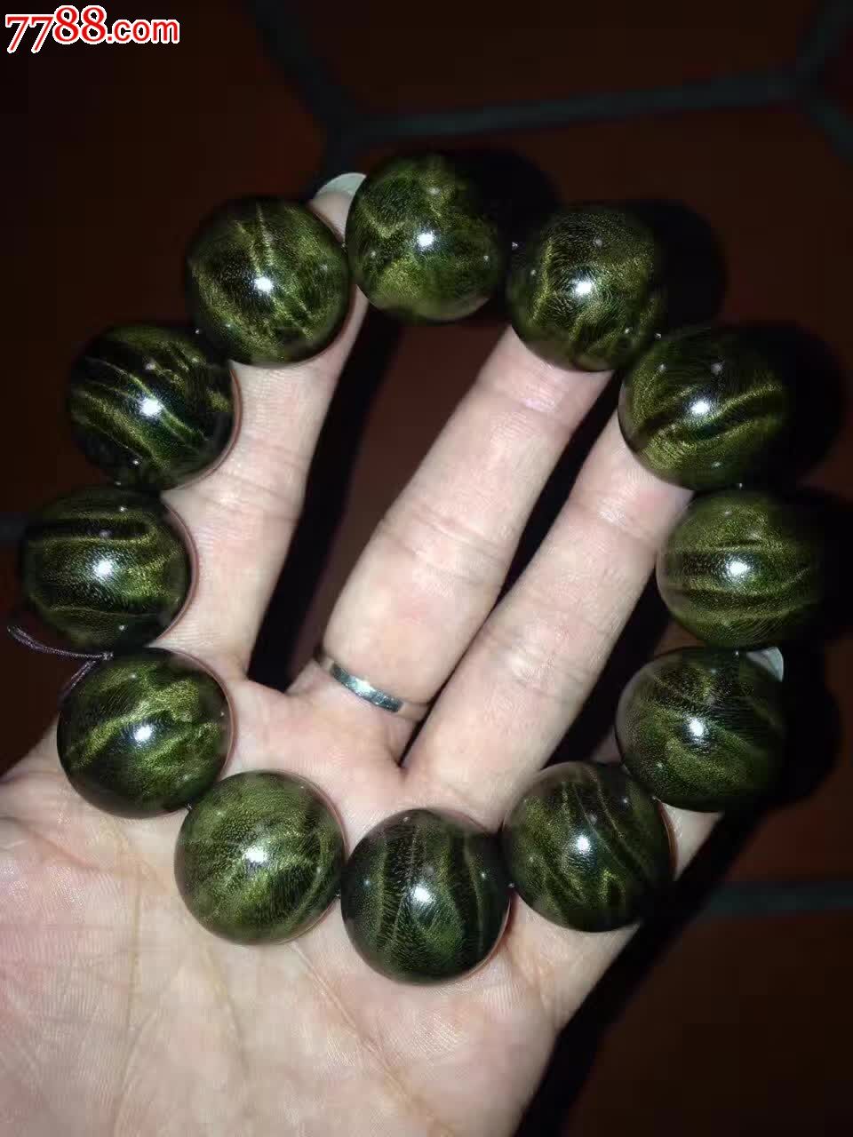 金丝楠阴沉绿料20底